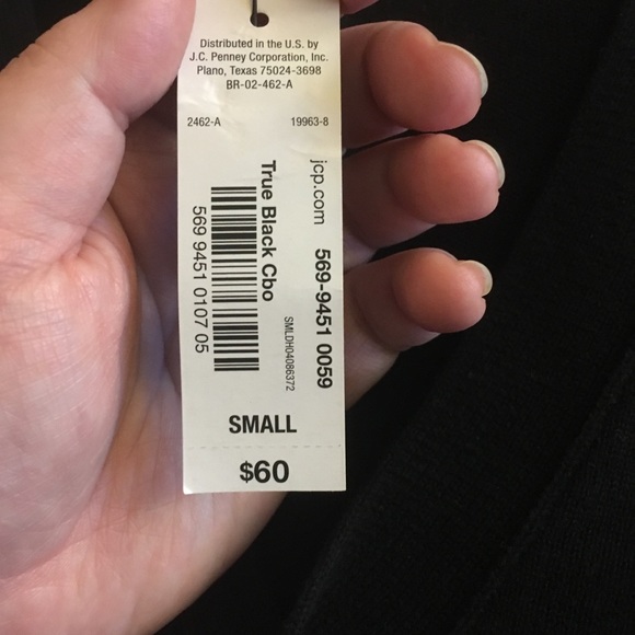 Men’s JF cardigan - black and gray argyle. - Picture 4 of 4